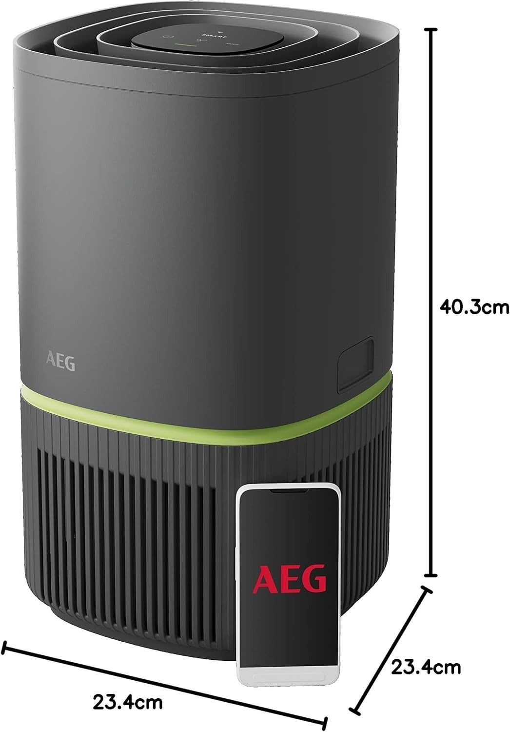Smart HEPA Air Purifier Quiet Sleep Mode App Control Allergy Home