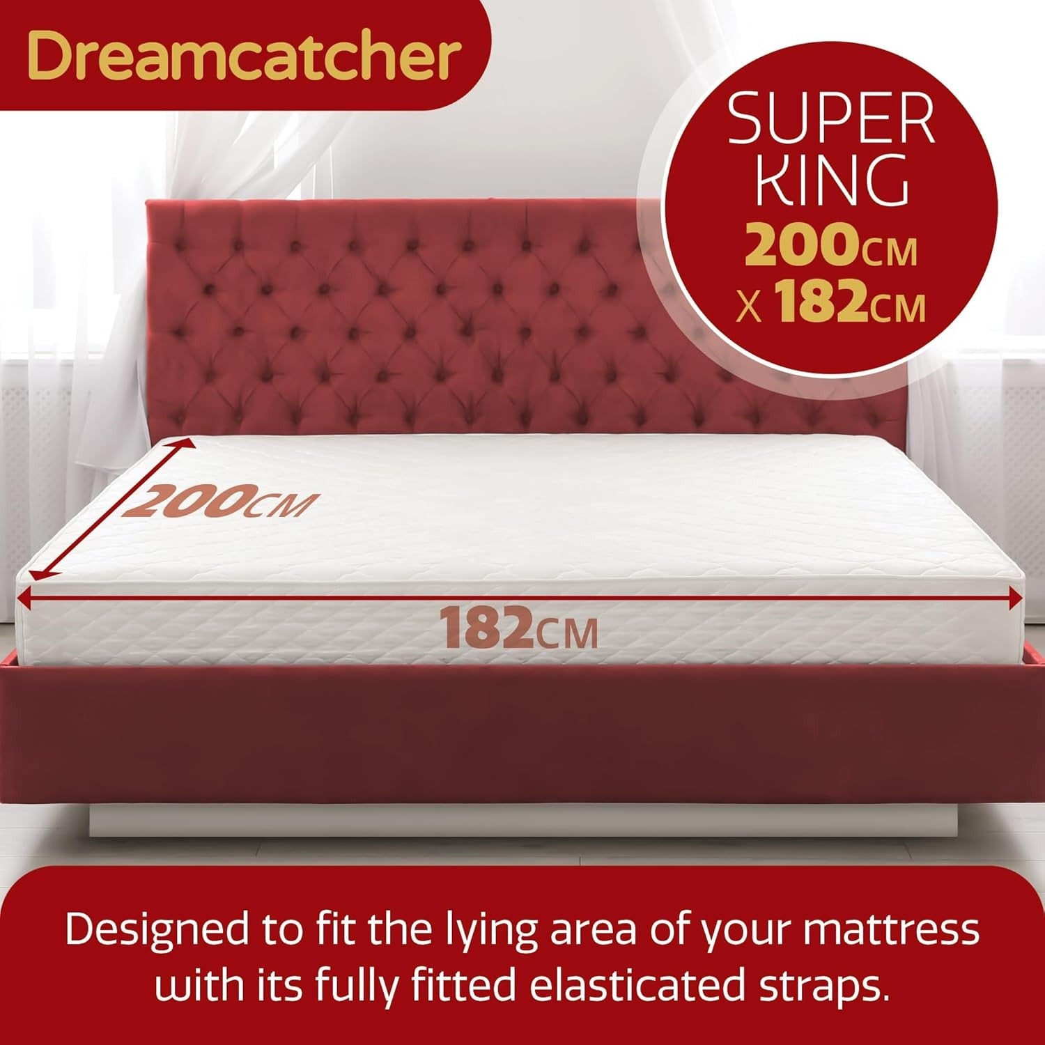 Super King Electric Underblanket Fitted Mattress Cover Dual Control Washable