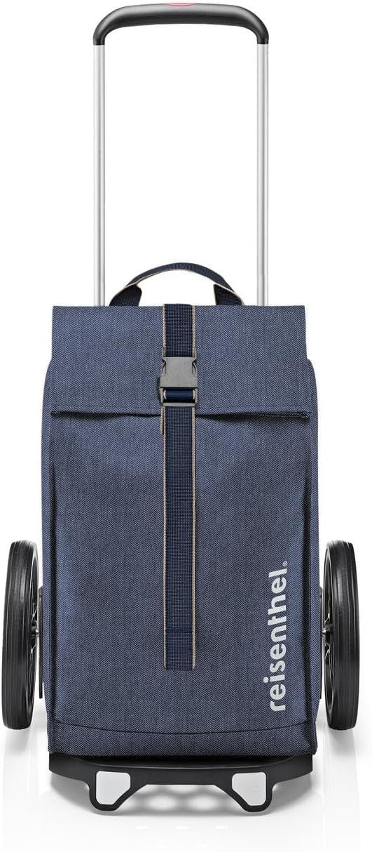 Foldable Shopping Bag Trolley Large Compartment Wheels Telescopic Handle