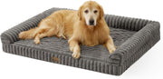 XXL Orthopedic Dog Sofa Bed 120x88cm Waterproof Washable Grey