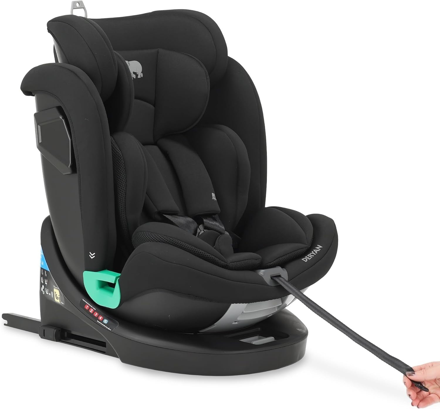 i-Size Baby Car Seat 40–150cm ISOFIX Rear & Forward Facing Toddler Seat