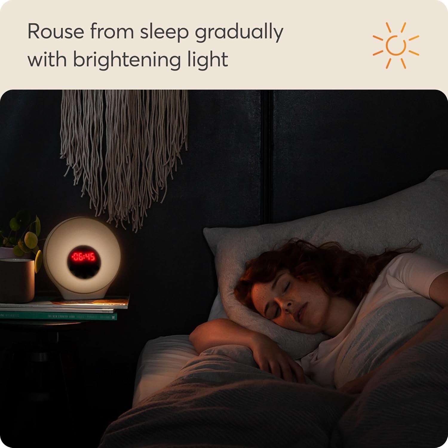 Sunrise Alarm Clock Wake Up Light Sunset Sleep Sounds Mood Lighting