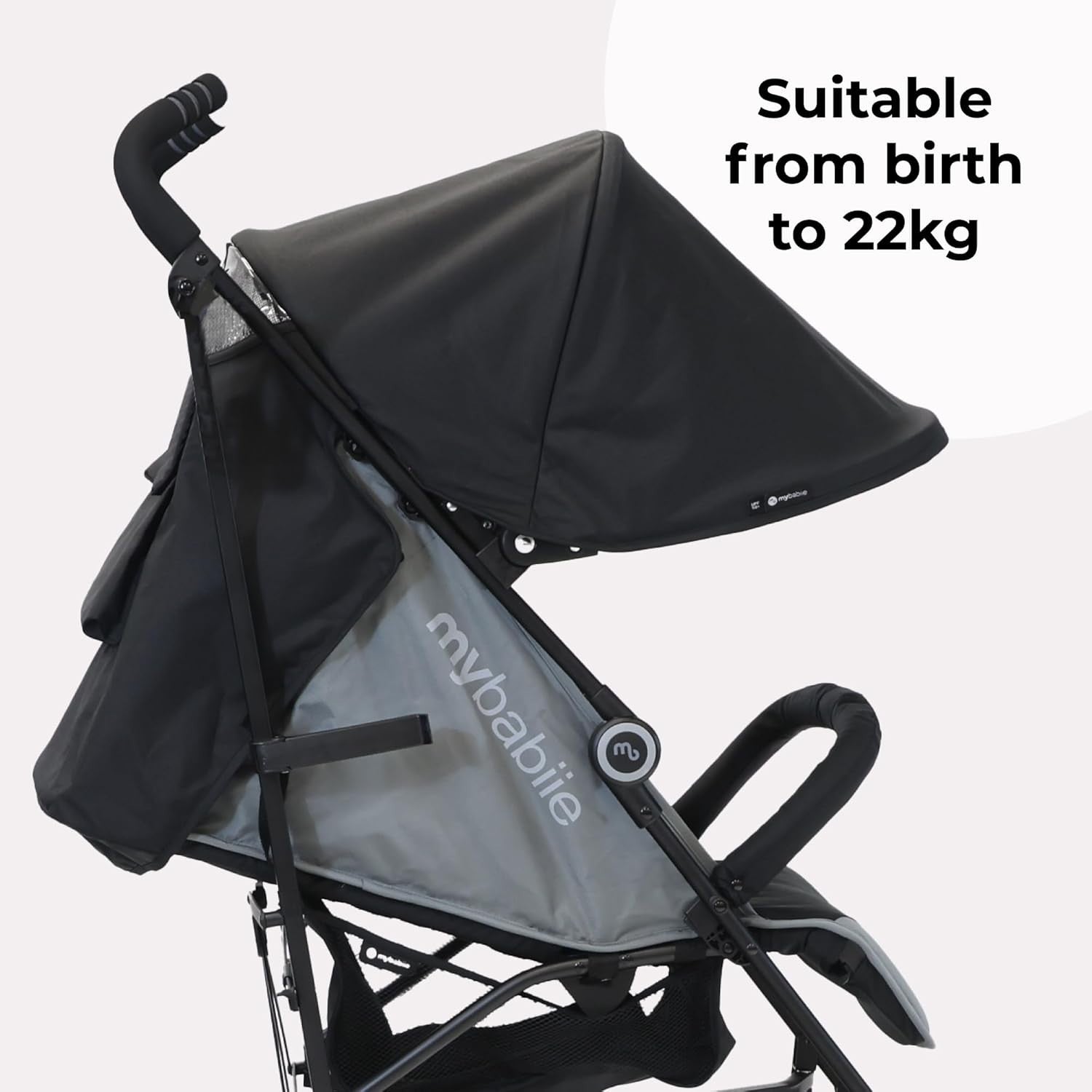Lightweight Umbrella Stroller Travel Buggy Compact Fold Recline 22kg