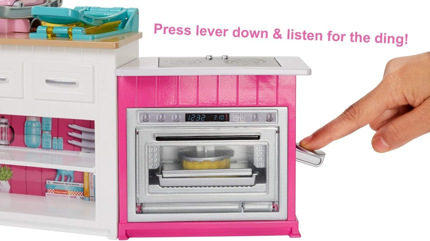 Girls Chef Doll Kitchen Playset Play Dough Cooking Toy Accessories
