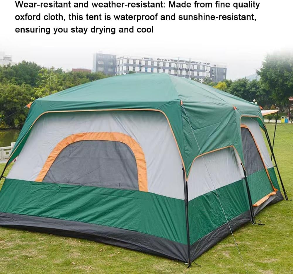 6 Man Waterproof Camping Tent Large Family Dome Outdoor Shelter