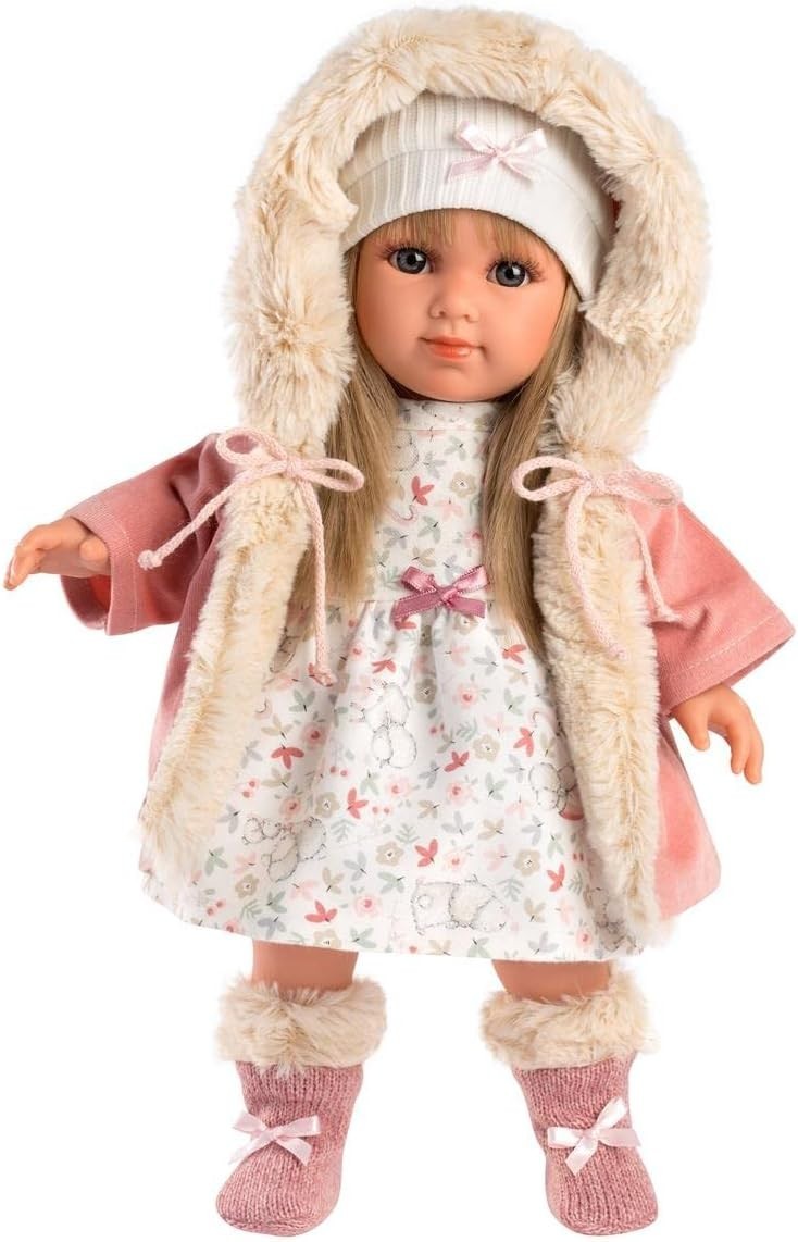 35cm Fashion Doll Soft Body Stylish Outfit Toddler Gift
