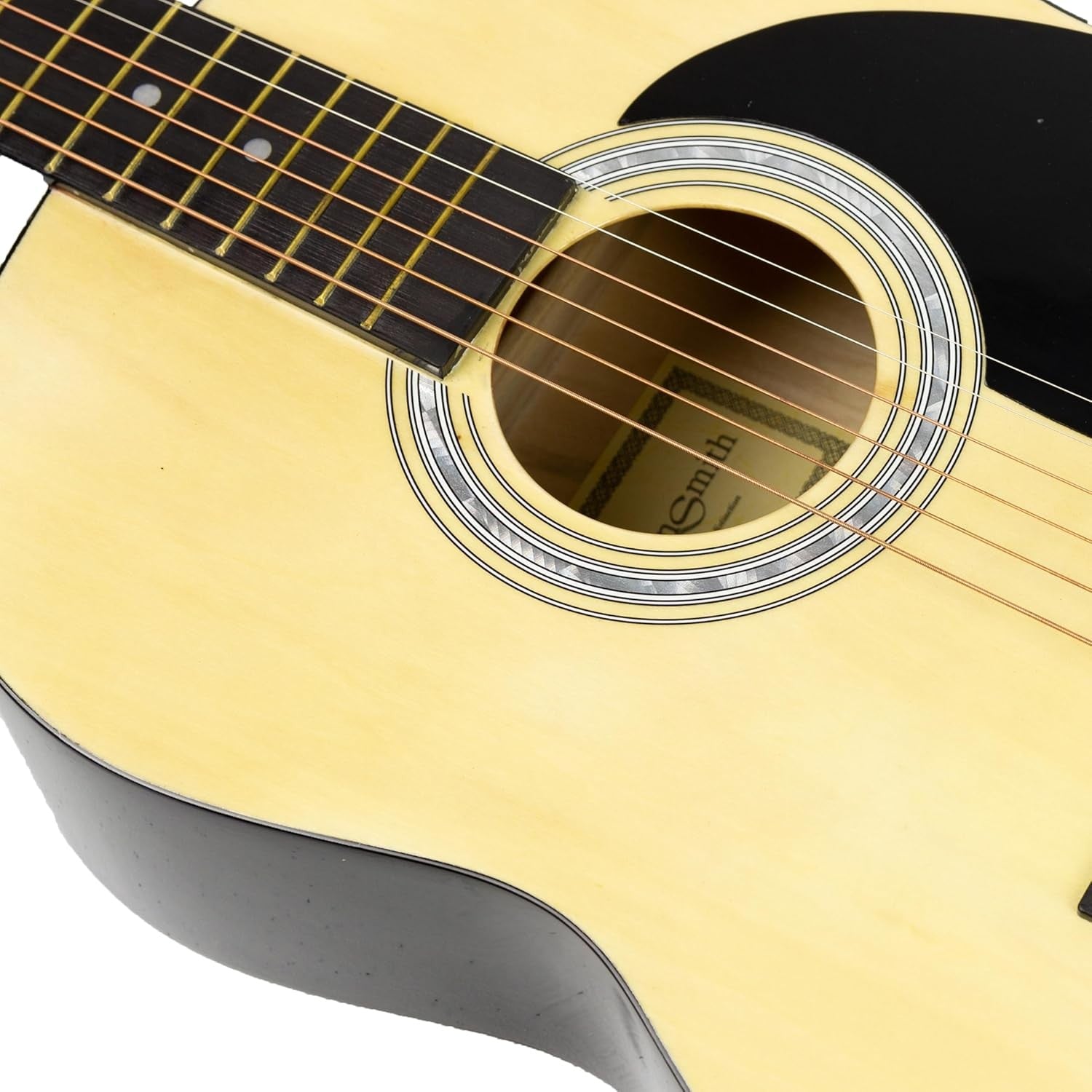 Full Size Acoustic Guitar Starter Kit w/ Strap Strings & Lessons