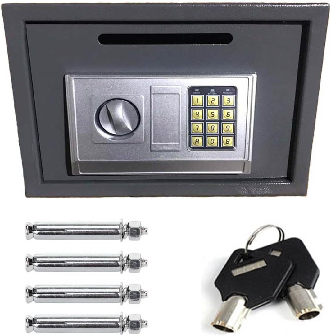 16L Digital Security Safe Box Electronic Keypad Cash Document Lock