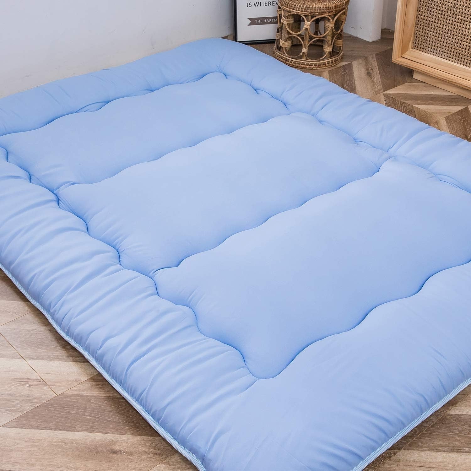 Thick Japanese Floor Futon Mattress Foldable Sleeping Pad Dormitory Mat
