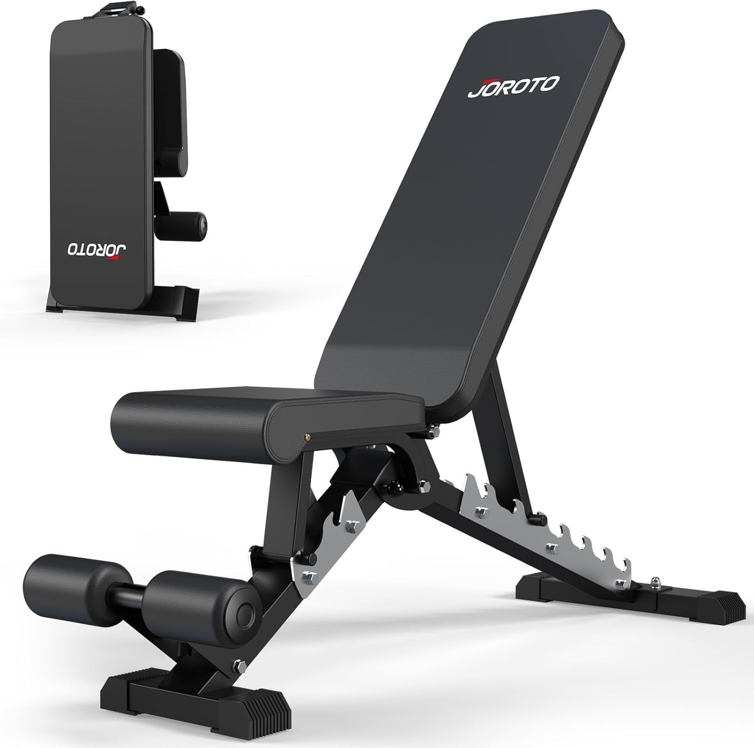 Heavy Duty Adjustable Workout Bench 800lb Capacity Foldable Home Gym