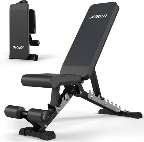Heavy Duty Adjustable Workout Bench 800lb Capacity Foldable Home Gym