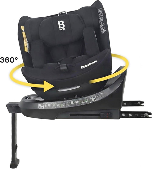 360° Swivel i-Size Baby Car Seat ISOFIX 0–12 Years Rear & Forward Facing