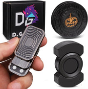 3pc Metal Fidget Set Slider Spinner Haptic Coin Stress Focus