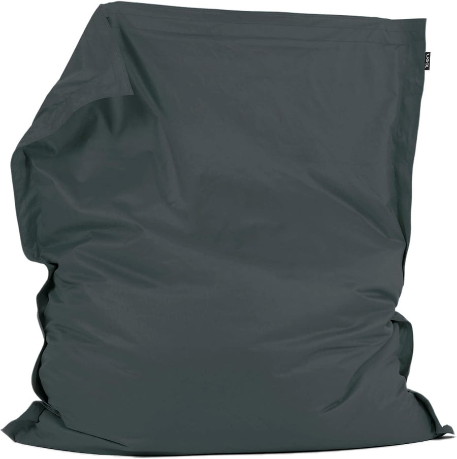 XXL Charcoal Grey Bean Bag Chair Outdoor Waterproof Garden Floor Lounger Seat