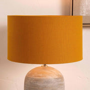 Mustard Yellow Cylinder Lampshade 30cm Drum Table Floor Lamp Shade