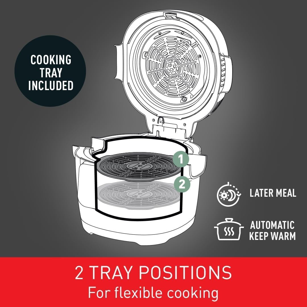 6L Multi Cooker & Air Fryer | Auto-Stir Tech | 14 Programs | Multi-Layer