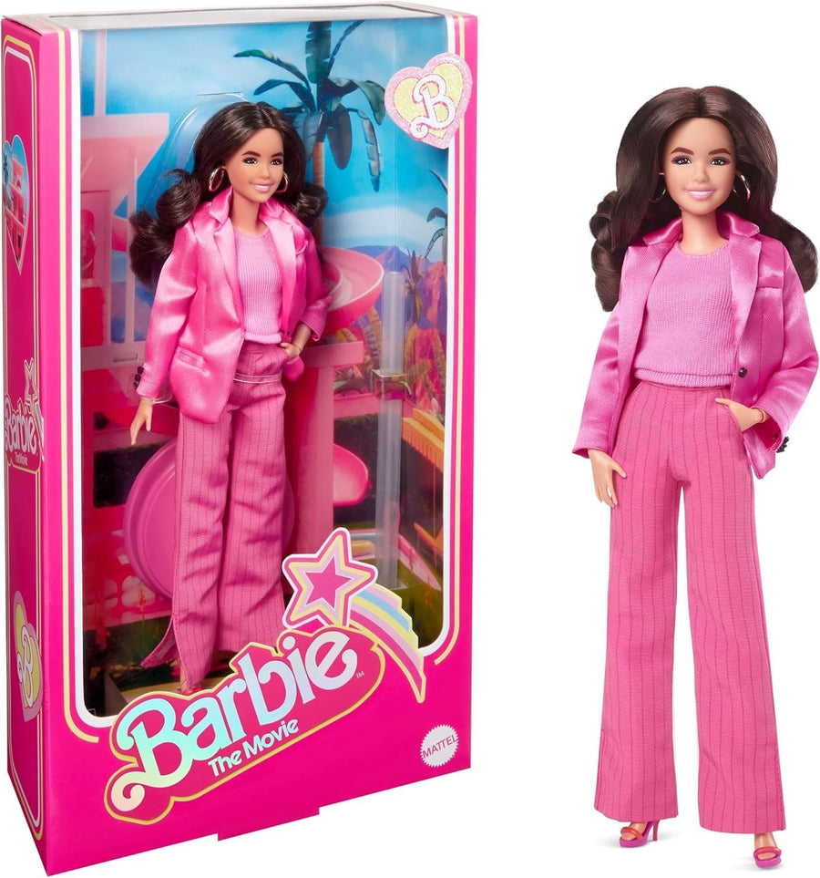 Movie Inspired Collectible Fashion Doll Pink Power Suit Heels Earrings