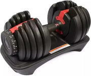 Adjustable Dumbbells 24KG or 40KG Quick Dial Smart Home Gym Weights