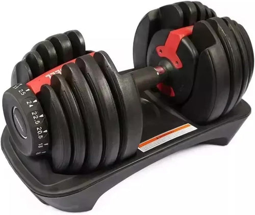 Adjustable Dumbbells 24KG or 40KG Quick Dial Smart Home Gym Weights