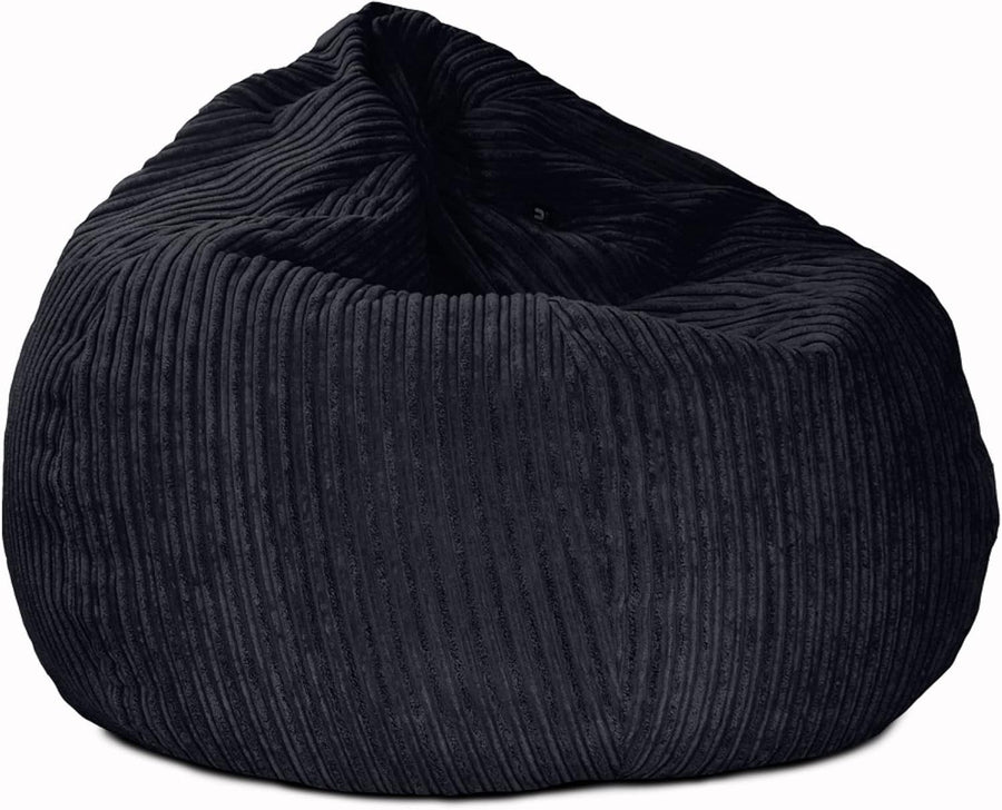 Corduroy Bean Bag Chair for Adults - Large, Cozy, Durable & Washable