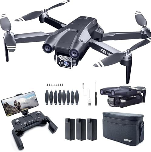 GPS Drone with 4K UHD Camera, 90 Min Flight & Follow Me Mode