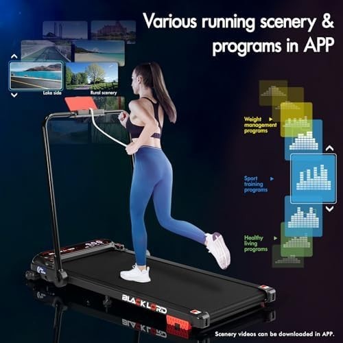 4-in-1 Foldable Walking Treadmill 3HP Incline Home Office Gym Pad