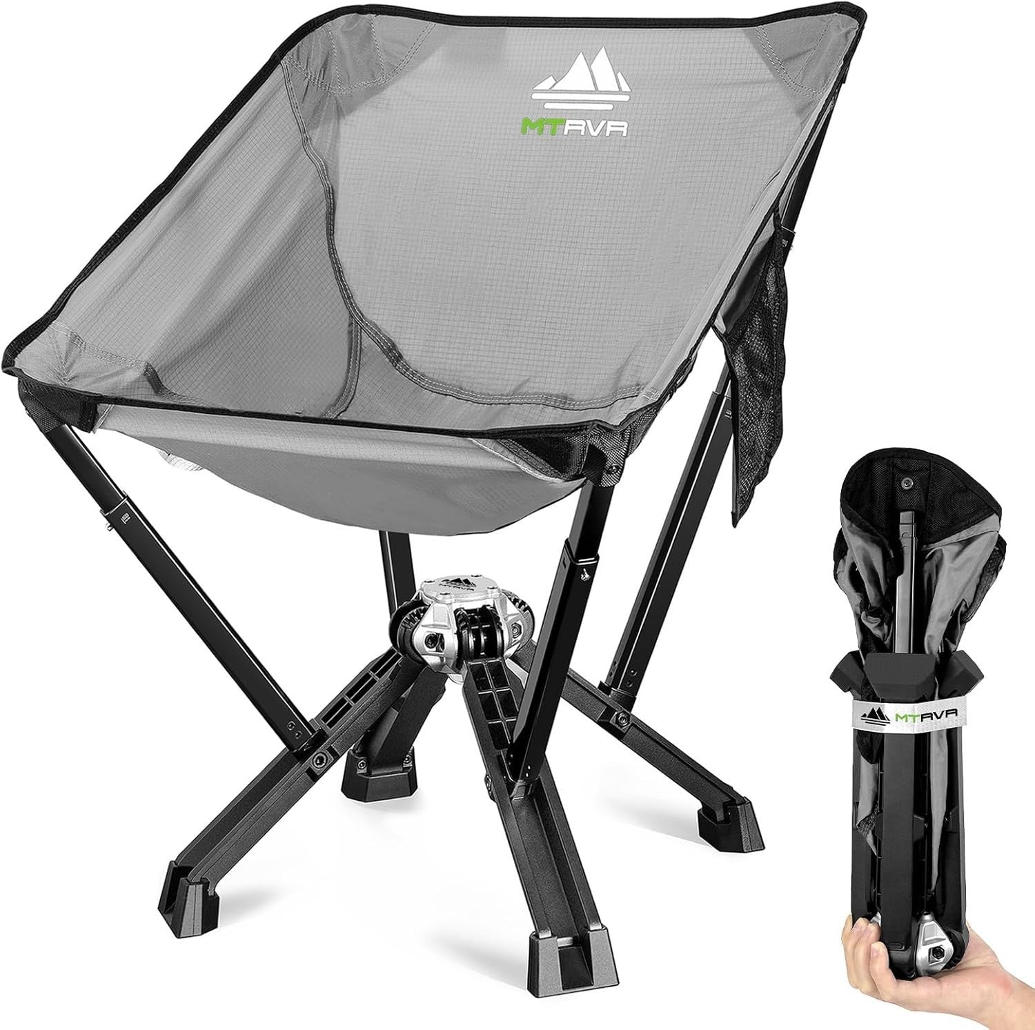 Folding Camping Chair Lightweight Aluminium Frame No Setup Outdoor Seat