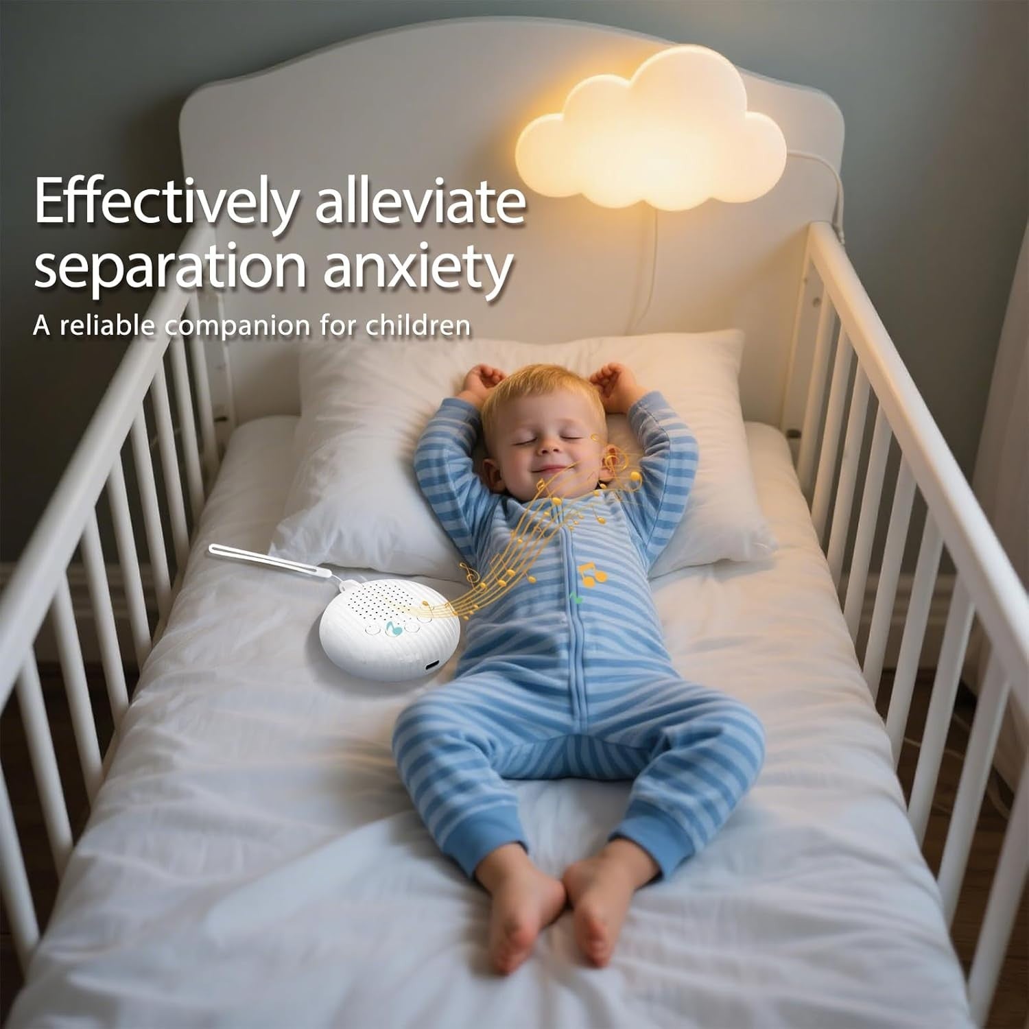 Sleep Machine with White Noise & Automatic Noise Control for Adults & Kids