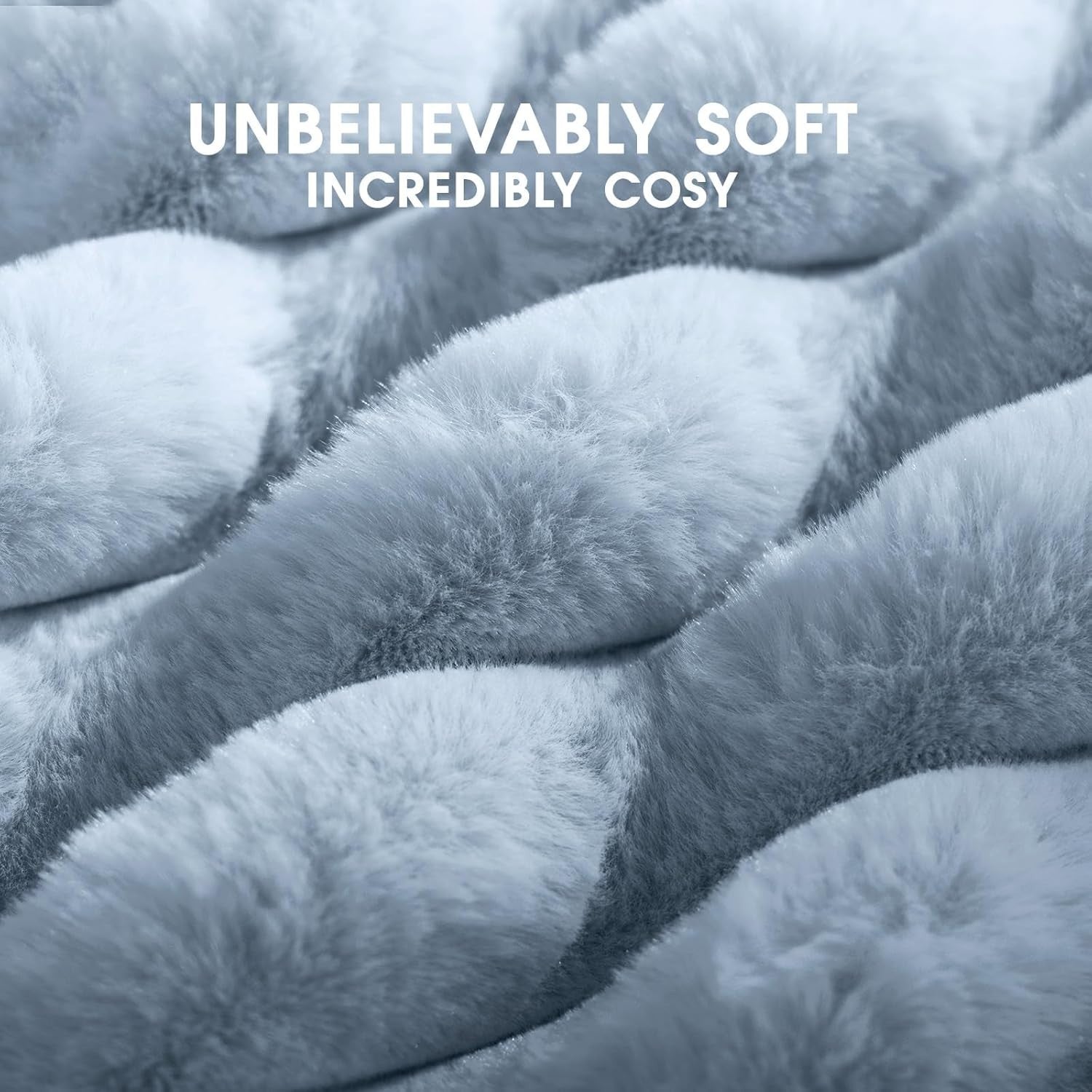 XL Orthopedic Dog Bed 107x76cm Waterproof Washable Blue