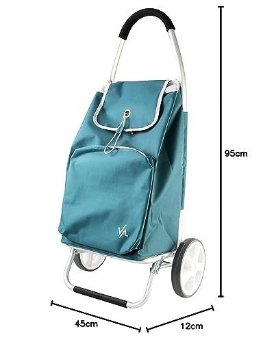 Eco-Friendly Thermal Shopping Trolley 50L 2 Wheel Lightweight Aluminium
