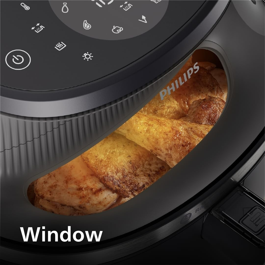 7.2L Large Air Fryer with Viewing Window | 16-in-1 Cooking | RapidAir Plus