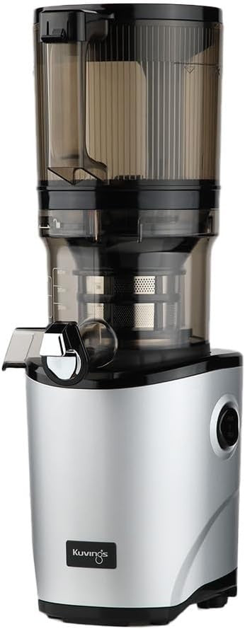 Auto Feed Slow Juicer 2L Hopper Cold Press Quiet Motor Silver