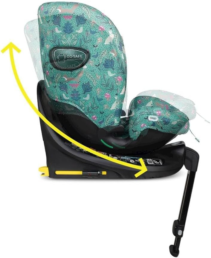 i-Size 360° Spin Car Seat Birth–12 Years ISOFIX ERF Group 0+/1/2/3
