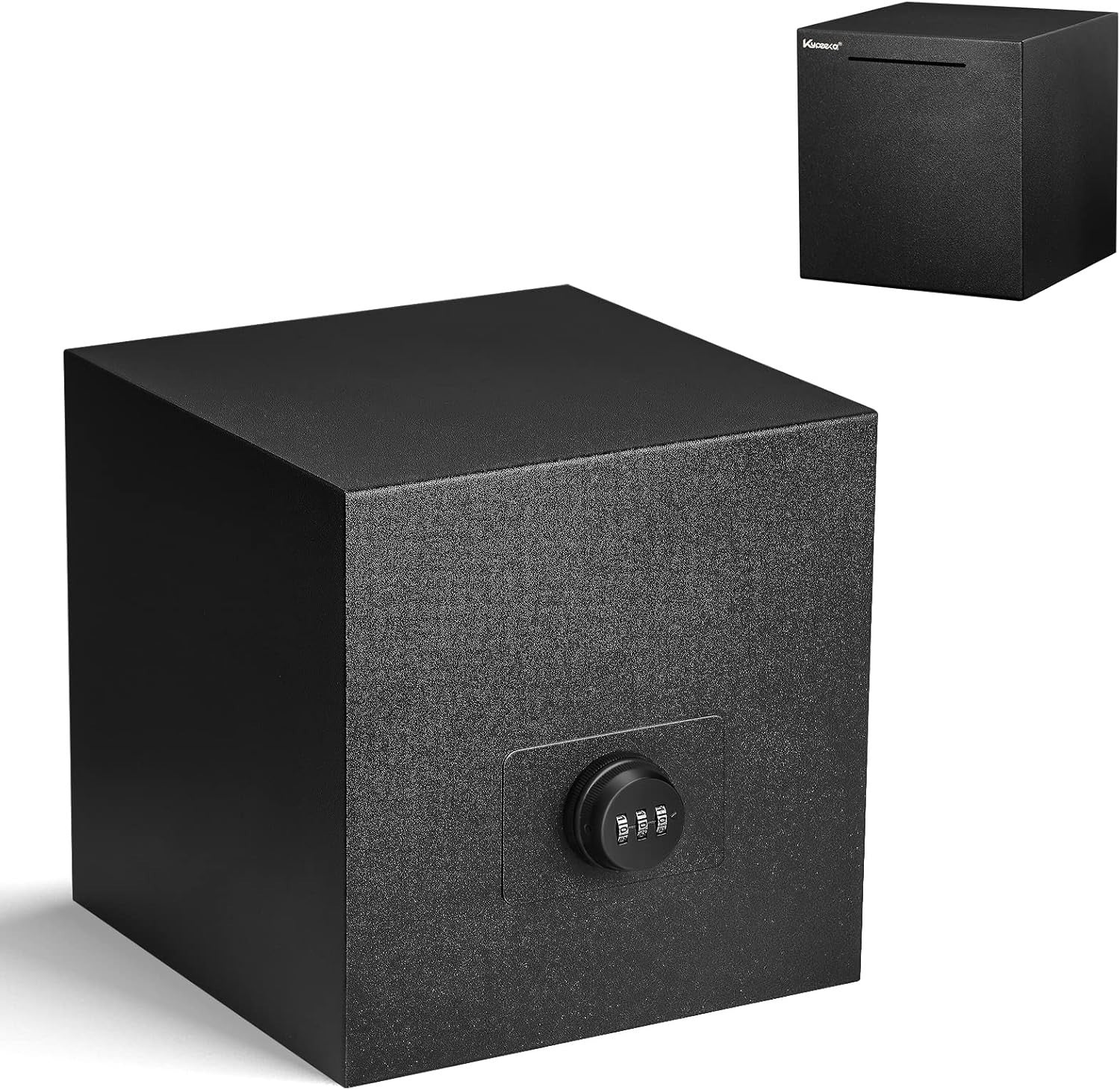 Locking Metal Piggy Bank Money Saving Box Combination Password Safe