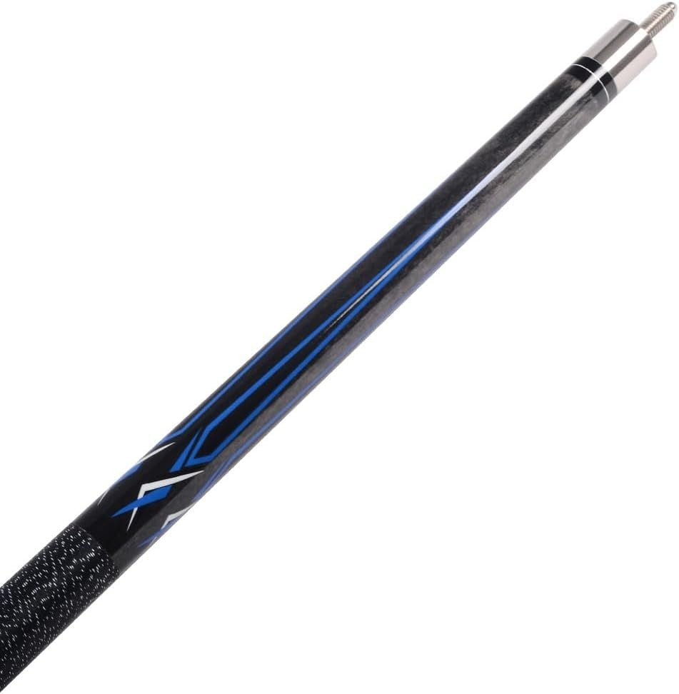 58” Pool Cue Maple Shaft 1/2 Joint 11.5mm Tip Irish Linen 19oz