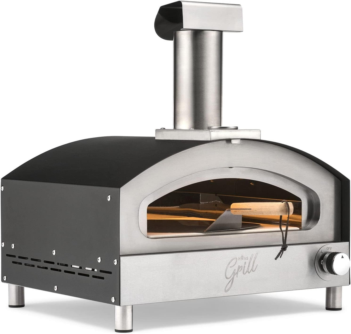 Portable Gas Pizza Oven for Garden BBQ | Peel, Regulator & Carry Bag