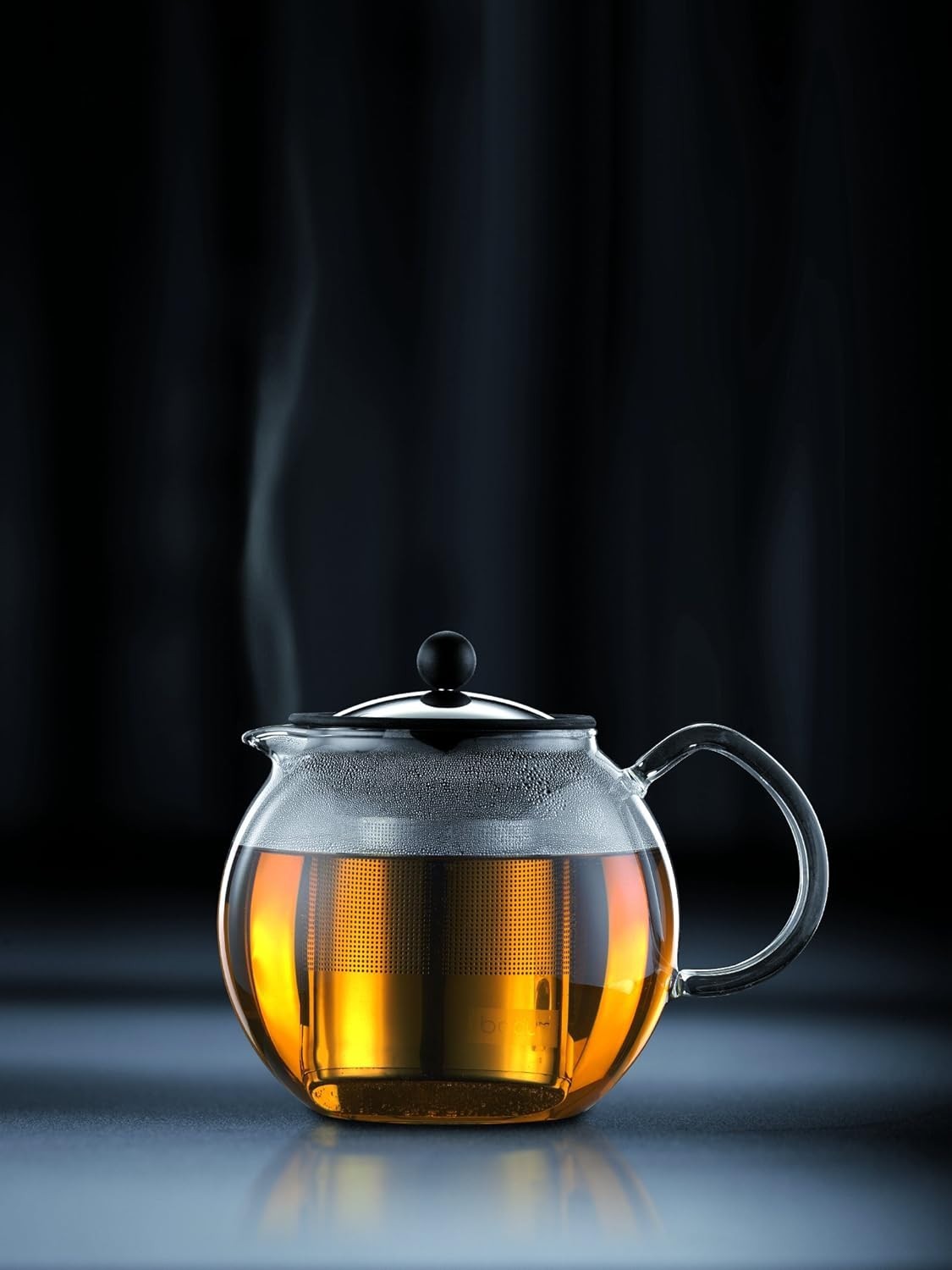 Tea Press Teapot 1.5L Glass Tea Maker French Press Loose Leaf Infuser