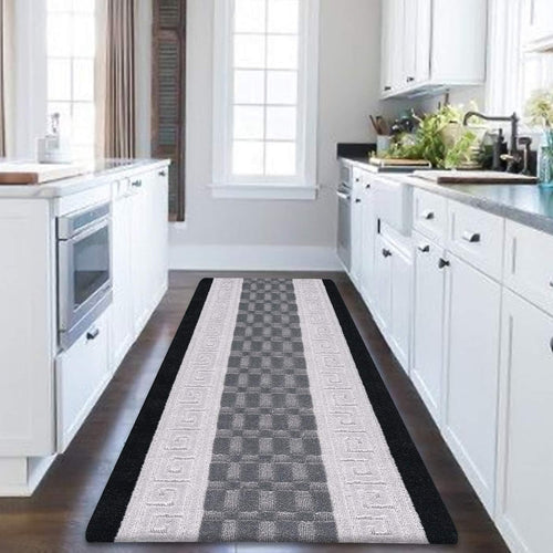 Extra Long Non-Slip Runner Rug 80x300cm Waterproof Hallway Kitchen Floor Mat