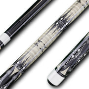 58" Maple Pool Cue 13mm Tip 19oz 20oz 1/2 Joint Billiard Stick