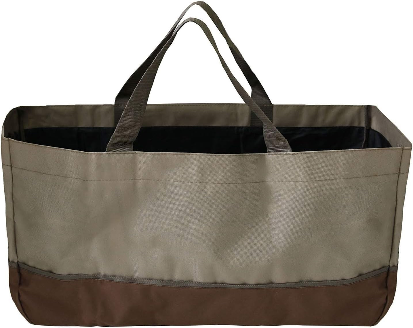 Firewood Carrier Tote Bag Heavy Duty Waxed Canvas Logs Holder 100x10x10mm