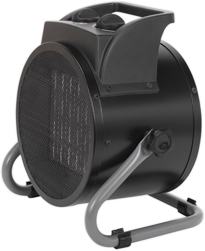 3000W Industrial Electric Fan Heater Portable Thermostat Adjustable Heat