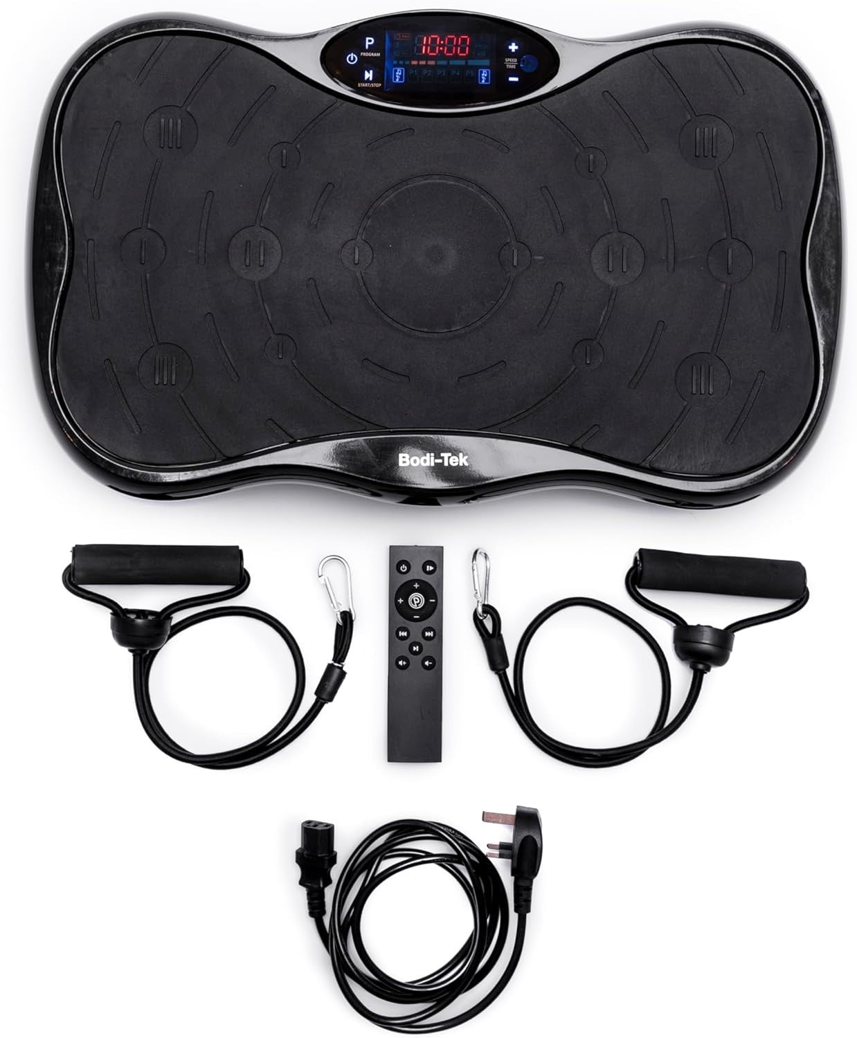 Compact Vibration Plate Fitness Trainer Full Body Workout 99 Speeds