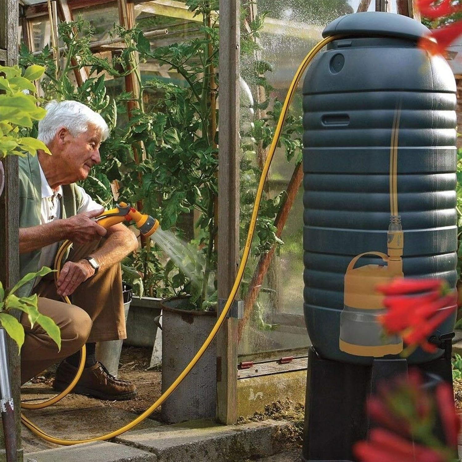 Water Butt Pump 2200 LPH With 1.1 Bar Pressure | Automatic Garden Watering