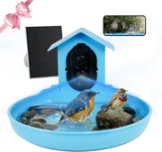 Smart Solar Bird Bath with Camera WiFi Motion Detection Garden Water Feature