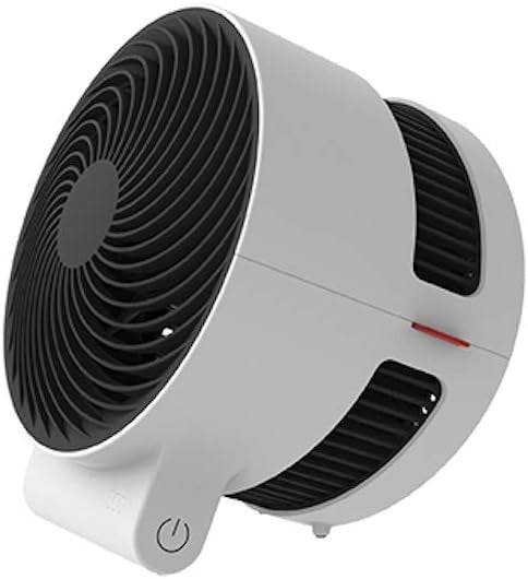 6" Compact Desk Fan – Touch Control LED Indicator 3 Speeds Quiet Cooling Airflow