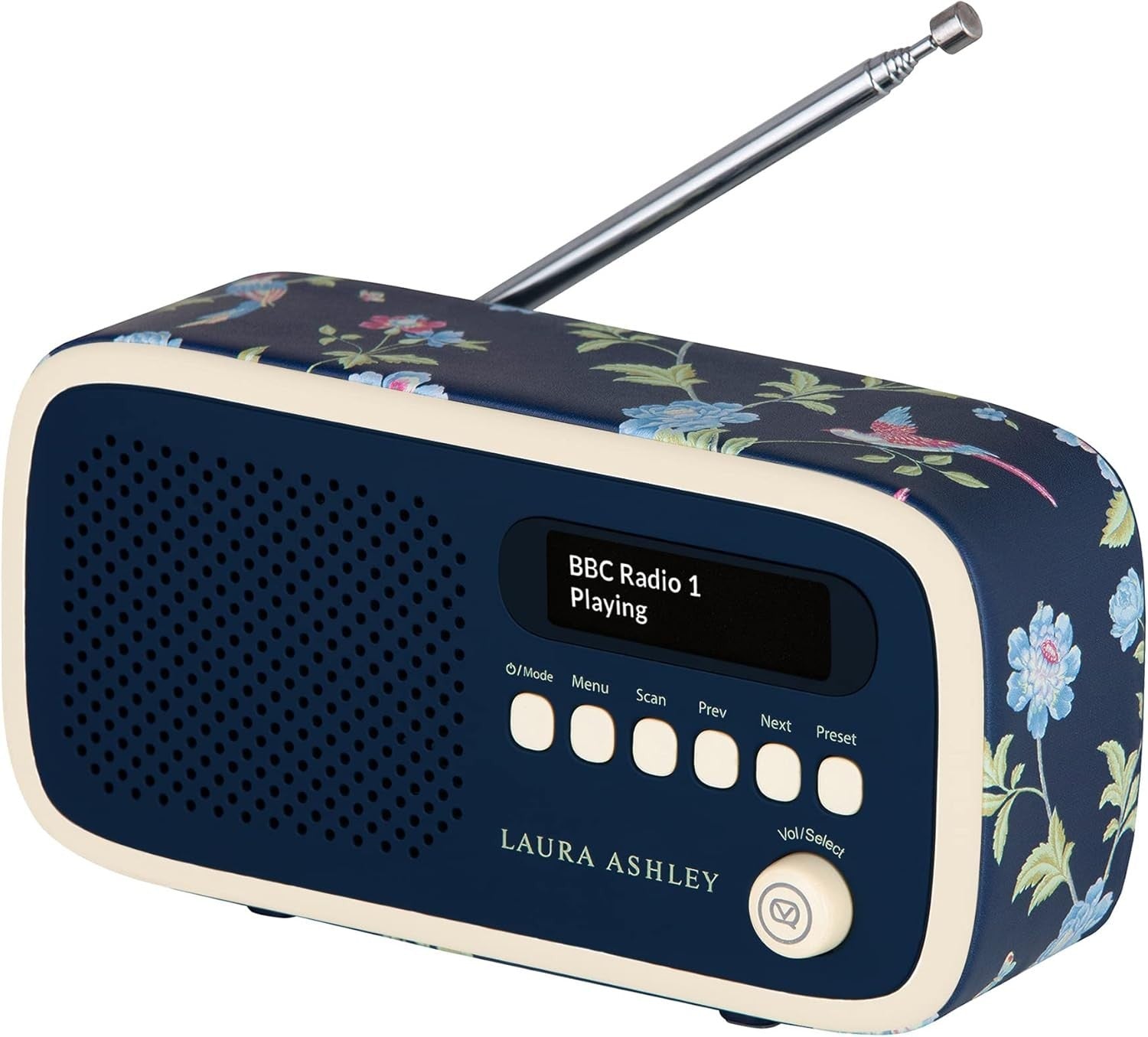 Portable DAB/DAB+ FM Radio Bluetooth Alarm Clock Rechargeable