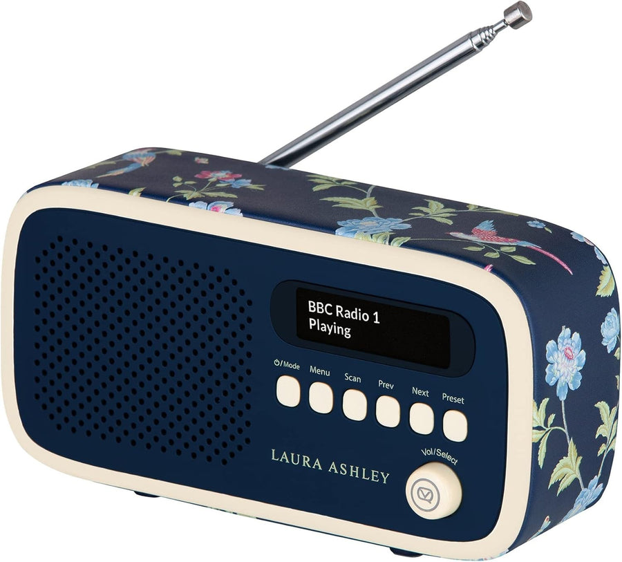 Portable DAB/DAB+ FM Radio Bluetooth Alarm Clock Rechargeable