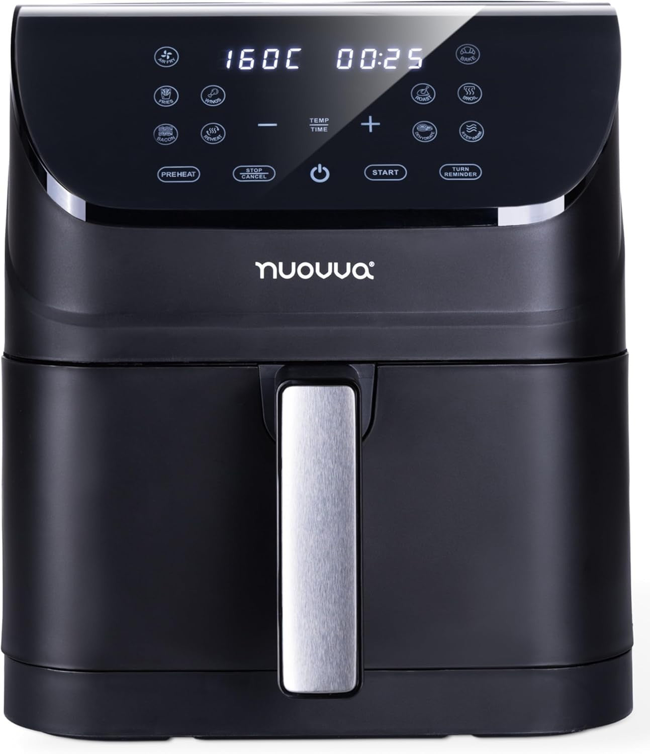 Air Fryer 6L Digital Touch 7 Presets Large Capacity Oil-Free Healthy Cooking