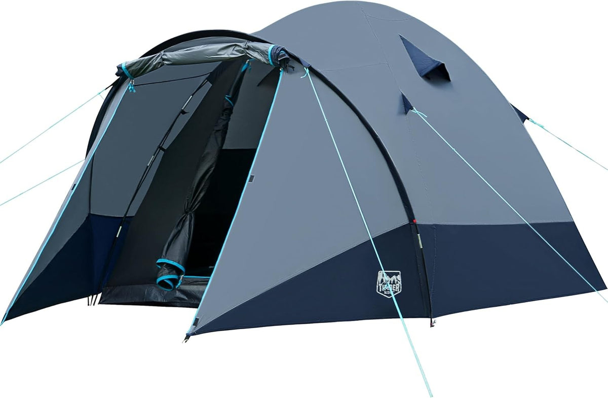 4 Man Dome Camping Tent Waterproof 190cm Standing Height