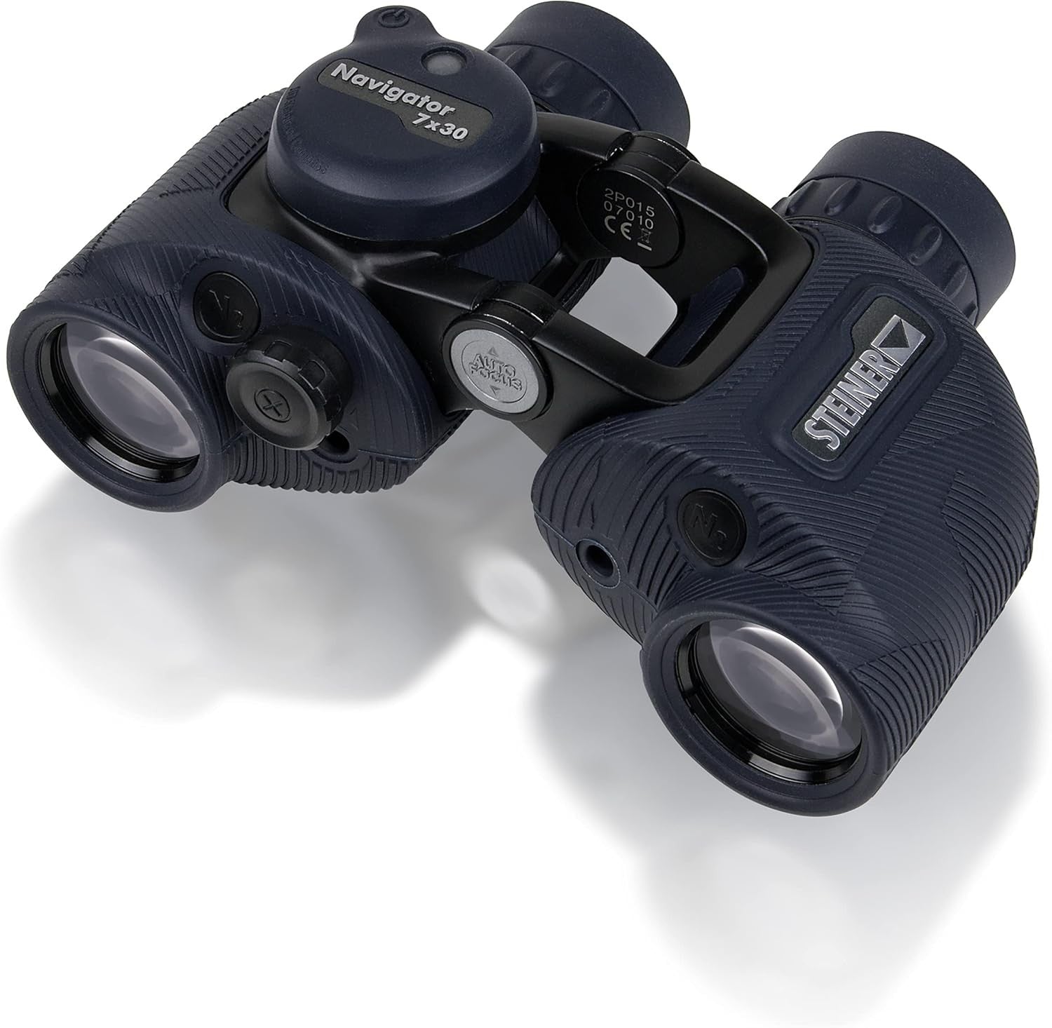 7x30 Marine Binoculars with Compass – HD Waterproof Optics, Wide View, Rugged De